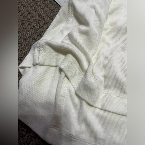 Lululemon | Modal Wrap Romper 4” Size 6 Lemon Sorbet - Picture 8 of 11